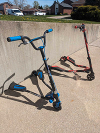 Flicker carver scooters. Price is for both