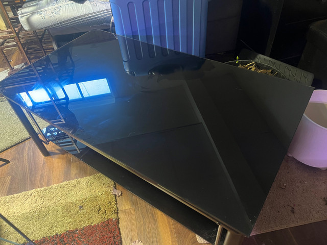 Glass Coffee Table Black in Coffee Tables in Mississauga / Peel Region