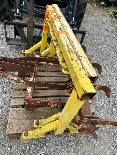 See Pictures of 5 ft Wide Root Rake / Ripper -$300 The ripper bars / teeth are about 10 inches long...