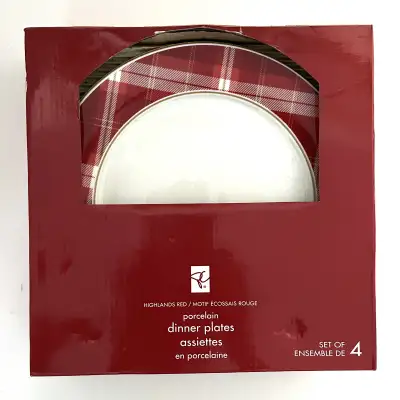 Diameter: 26.7 cm / 10.5” (each) Microwave and dishwasher safe The price is firm Pick up in Millwood...