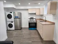 Newly Renovated 1 Bedroom Basement Apartment For Long Term Lease