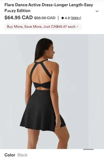 Halara Dress NEW, View more