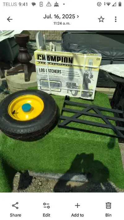 Champion Log Catchers & Tire, View more
