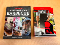 Weber BBQ Cookbook & Apron (Brand-new) - $50 for both together!