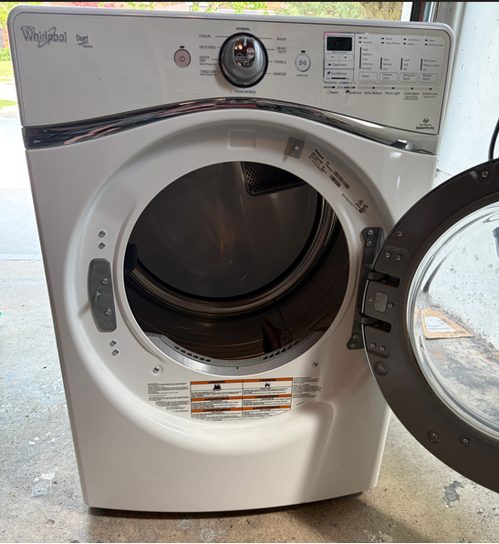 Whirlpool Duet Steam Dryer 7.4 cu ft in Washers & Dryers in Oakville / Halton Region - Image 3
