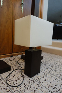 Modern Set of Lamps (x3) - 2 Floor / 1 Table