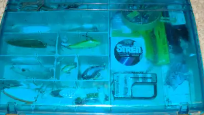 2 LAYER TACKLE BOX AND CONTENTS., View more
