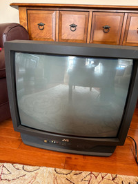Free JVC 27” tv with remote 