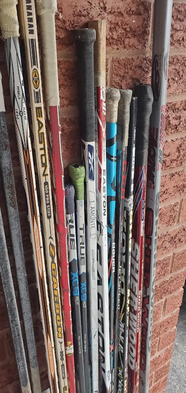 Various Brand Name Hockey Sticks in Hockey in City of Toronto - Image 4