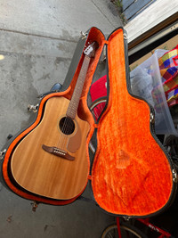 Fender redondo acoustic electric guitar w/ case
