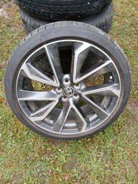 Toyota rims and  tires 