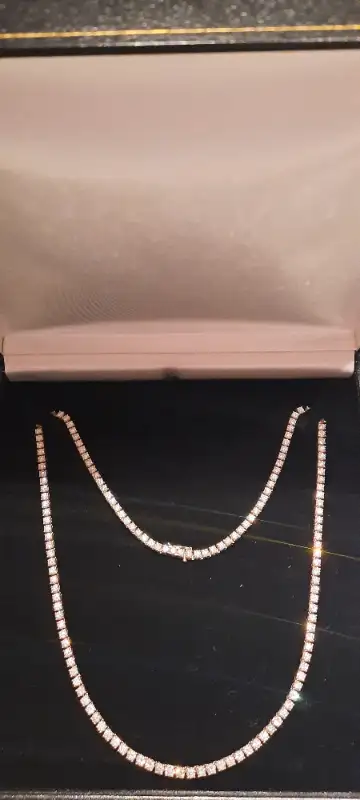 14k Tennis chain 15 point diamonds 23inch62863265708289120