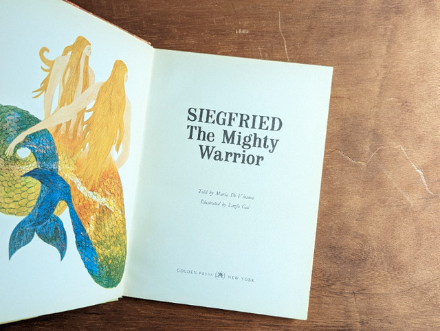 Siegfried The Mighty Warrior Vintage Children's Hardcover Book in Children & Young Adult in Markham / York Region - Image 2