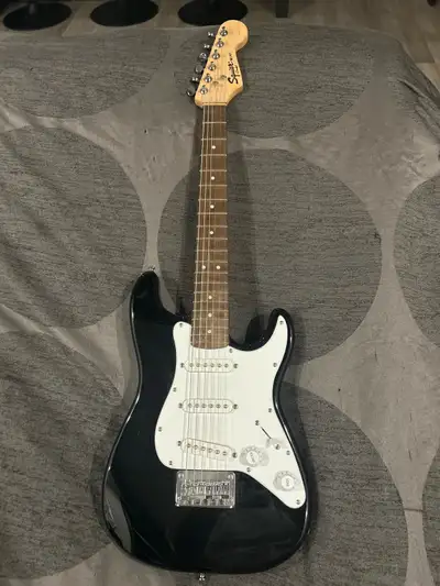 Fender Squire mini.        One of the units to learn on, View more