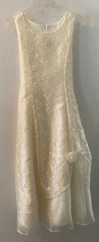 Long Ivory Dress - Size 12
