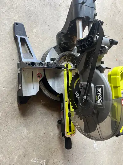RYOBI 18V ONE+ HP Brushless Cordless 10-inch Sliding Miter Saw, View more