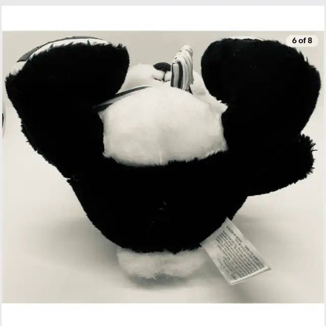 Vintage 89's Vail Ski Bunny Plush Black & White in Toys & Games in Ottawa - Image 7