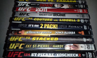 UFC and Team Canada hockey DVD's