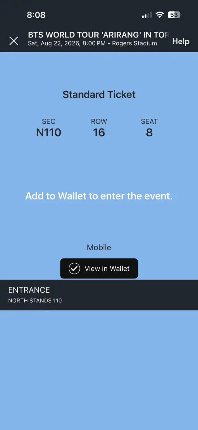 BTS ticket Day 165192928258562121