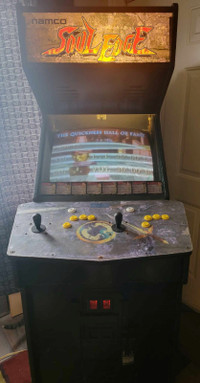 Namco Soul Edge Coin Operated Arcade Cabinet