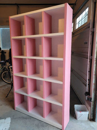 bookshelves for sale, bookshelf pink , 