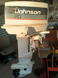 20 hp Johnson long shaft 