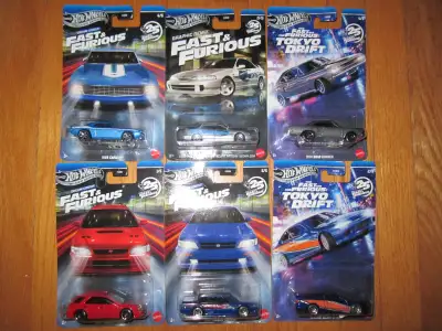 Hotwheels Fast Furious Integra Camaro Runner Impreza Maxima +, View more