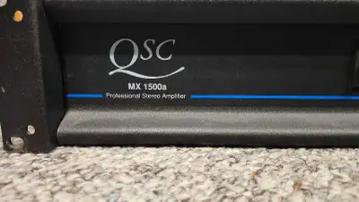 QSC Power Amp  400 Watts x2, View more