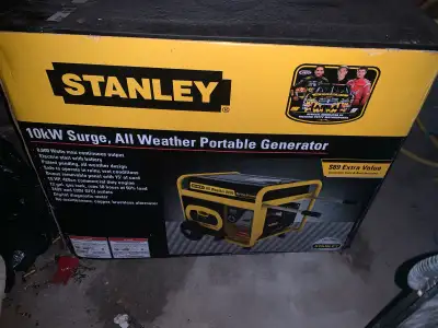 Brand new in box never started Honda Engine Model outdoor 8000 Call 416-688-3111