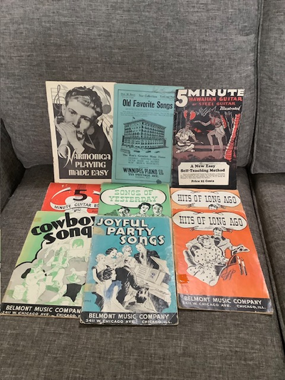 10 Vintage Music Books, View more