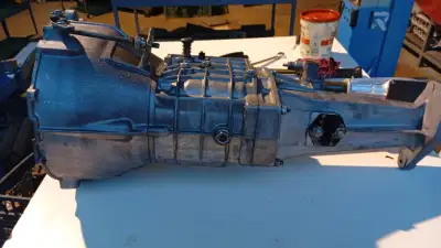 Gearbox for Fiat 1200 Spider, original, used in good condition. Price on request. More parts availab...