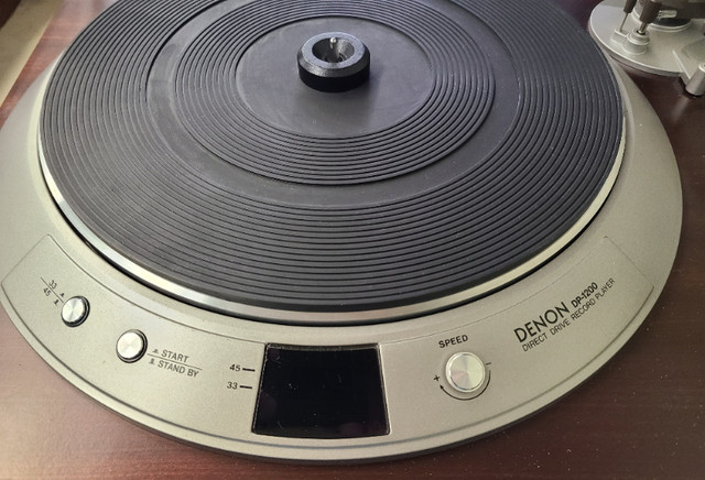 DENON DP-1200 DIRECT DRIVE TURNTABLE in Stereo Systems & Home Theatre in City of Toronto - Image 4