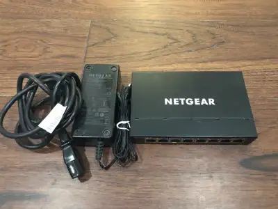 NETGEAR 8-Port Gigabit Ethernet Smart Managed Plus Switch, View more