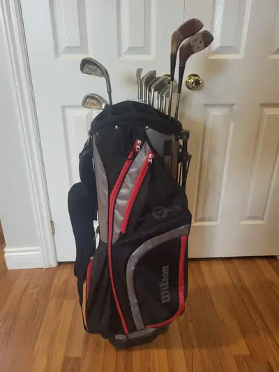Right Handed Men's Wilson ProStaff clubs w/ Bag, View more