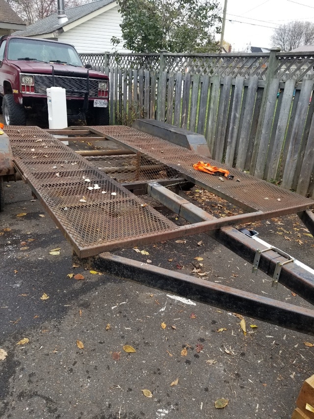Old Car Hauler Cargo & Utility Trailers Thunder Bay Kijiji