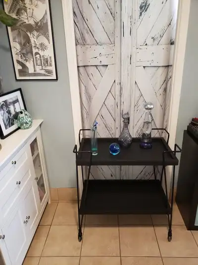 Bar Cart Kitchen Trolley Storage, View more