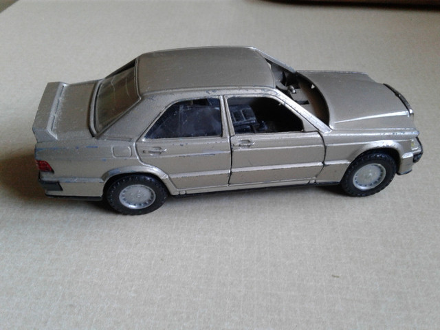 Vintage Rare Gold Mercedes Benz 190E/NZG Germany in Toys & Games in City of Toronto - Image 4