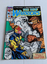 The New Warriors #17 Nov 1991 Marvel Comics Nova The Thing VF/NM