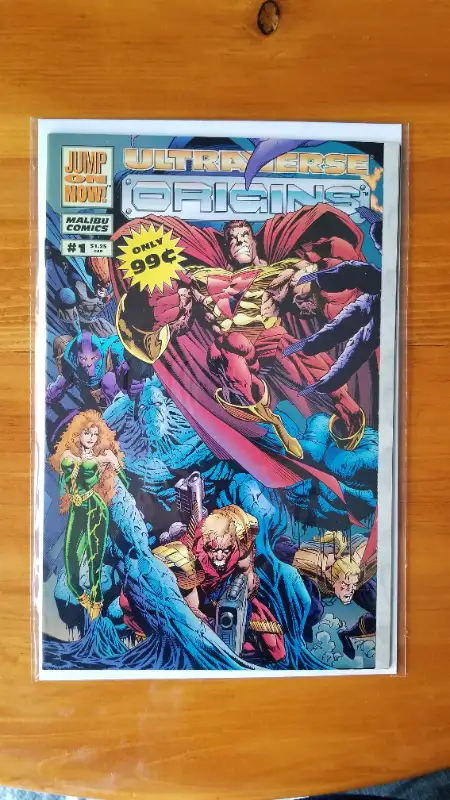 Origins - Ultraverse - issue 1 - Jan 1994 - Malibu Comics