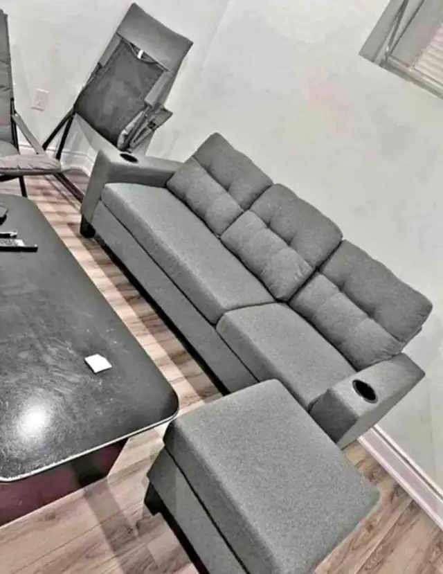 Budget Friendly Sectional Couch - Free COD63005665845889122