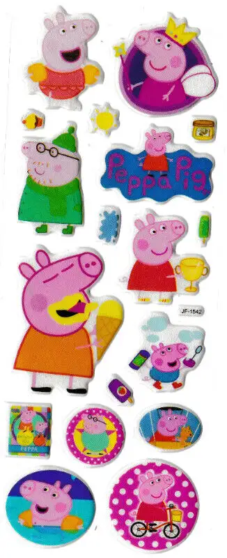 PEPPA PIG  3D puffy Stickers in Arts & Collectibles in City of Toronto - Image 10