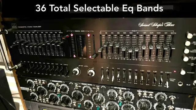 Vintage Analog Stereo EQ by ADC in Pro Audio & Recording Equipment in Markham / York Region - Image 6