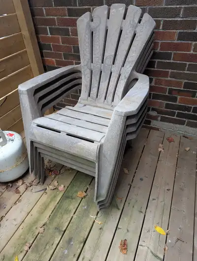 4 Muskoka Chairs, View more