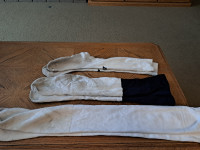 3 pairs of football socks (washed but are discoloured)