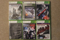 Xbox 360 Games $10-$15