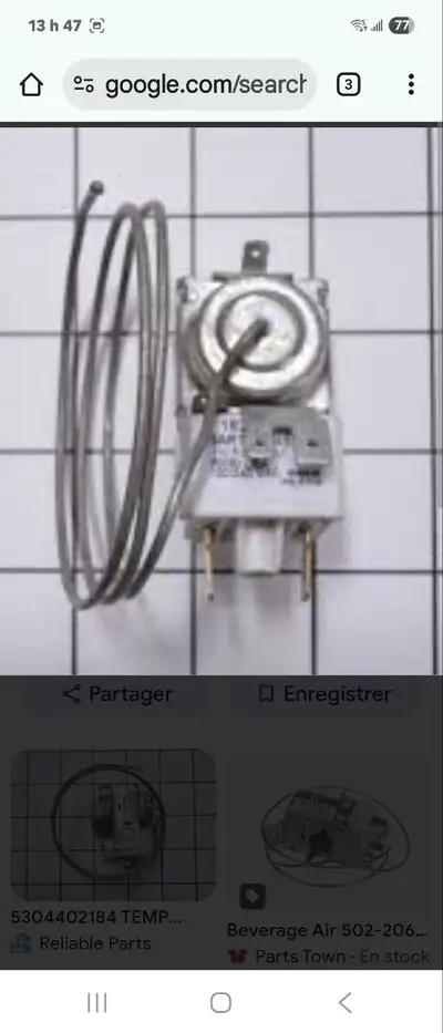 Contrôle neuf réfrigérateur Frigidaire #5304402184, View more