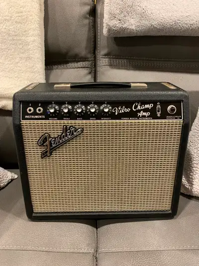 1965 Fender Vibro Champ Amplifier, View more