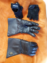 LEATHER RIDING GLOVES