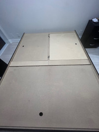 Queen size storage bed for sale.