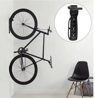 Flexzion Garage Bike Wall Mount (2 Pack) - Vertical Bicycle Rack, View more